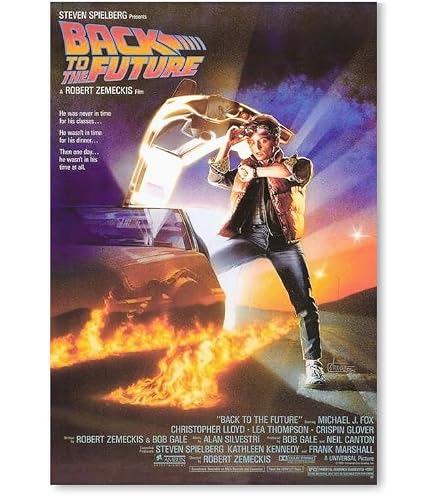 Amazon.co.jp: ポスター バック トゥ ザ フューチャー マイケル J