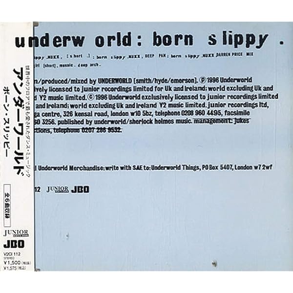 Amazon.co.jp: Underworld - Born Slippy - Logic Records - LOC 200