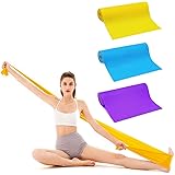 Fennycare エクササイズバンド トレーニングチューブ、収納袋が付き５本セットと全身プロガイド、 ホームフィットネス、ストレッチ、ウェイトトレーニング