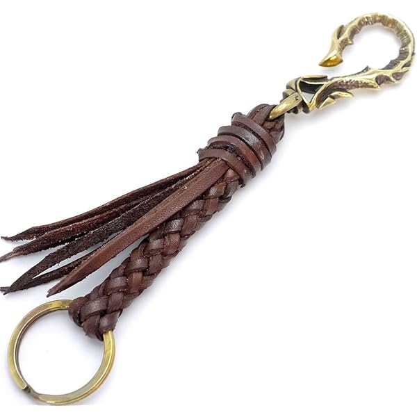Amazon.co.jp: 17 (Yellow) Dickies Keychain, Cowhide Cowhide