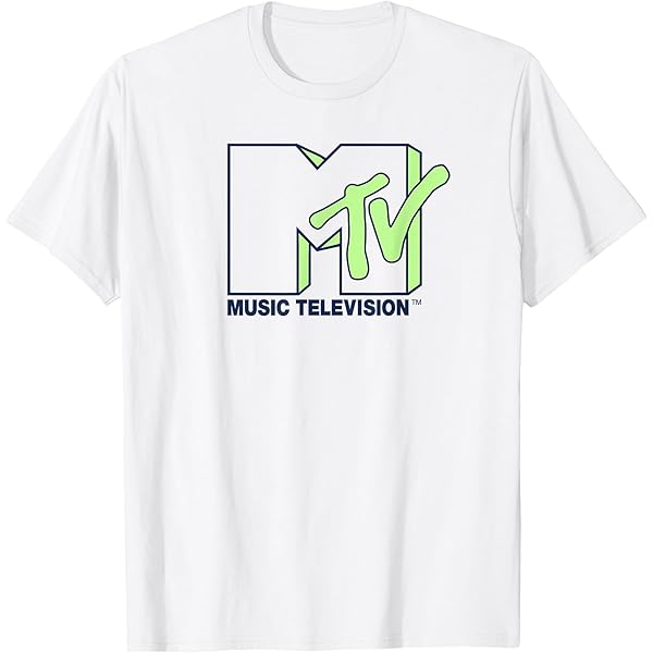 MTV ヴィンテージTシャツ Amazon.com: MTV Mens Shirt with Fingerprint - #TBT Mens
