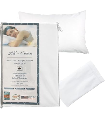 BIOWEAVES 枕カバーセット 2枚入り オーガニックコットン100