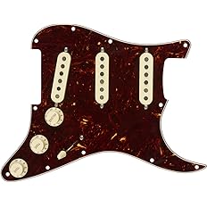 Amazon Fender フェンダー Pre Wired Strat Pickguard Tex Mex Sss 配線済みピックガード ストラトキャスターギター用 Pre Wired Sss 色 Tortoise Shell 11 Hole 並行輸入品 並行輸入品 エレキギターピックアップ 楽器 音響機器