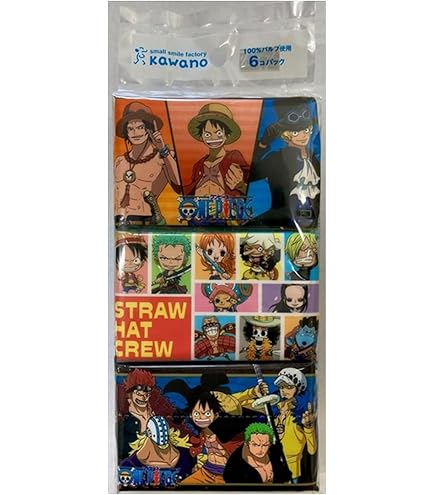 ワンピース　ポケットティッシュ　約500個前後 Amazon.co.jp: 河野製紙 ワンピース ミニポケットティシュ 6コパック