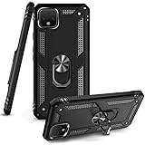 【Tgaoleyd】 Google Pixel 4 ケース リング付き 耐衝撃 落下衝撃吸収 TPU PC 対応フルプロテクトデザイン スマホケース ケース 車載ホルダー対応 米軍MIL規格 軽量 薄型 擦り傷防止 取り出し易い スタンド機能 落下防