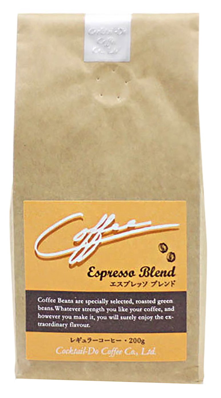 【42%OFF】【838円】 コクテール堂 エスプレッソブレンド 豆 200g