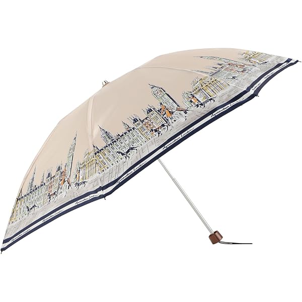 Amazon | [アクアスキュータム] Aquascutum 折り畳み傘 雨傘 犬とお