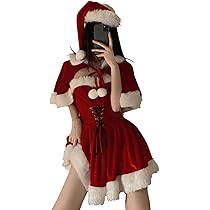 サンタ風 コスプレ衣装 XLサイズ キュートでセクシーなサンタスーツ Tika サンタコス かわいい エロ サンタ コスプレ 衣装 セット