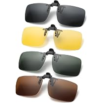 Amazon.co.jp: [SensaBliss] 偏光サングラス クリップオン UV400
