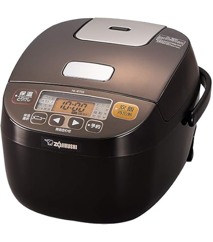 Amazon | 象印マホービン 炊飯器 3合 ブラウン NL-BC05-TA | 象印