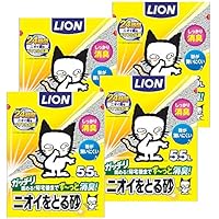 【Amazon.co.jp限定】 ニオイをとる砂 猫砂 5.5L×4袋 (ケース販売)