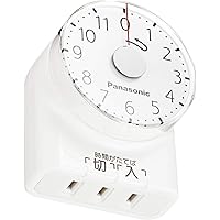 パナソニック(Panasonic) ダイヤルタイマー 11時間形 コンセント直結式 ホワイト
