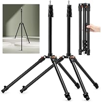 Amazon | K&F CONCEPT ライトスタンド 撮影用 2本 53~200cm 軽量870g