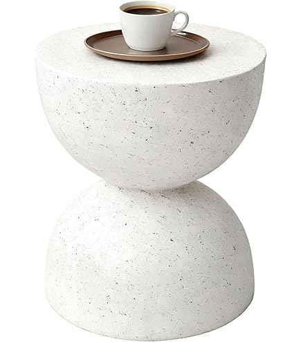 Amazon | AZUMAYA セル サイドテーブル CEL-70WH ※スツールとしても