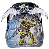 Transformers Autobot BumbleBee with Pterosaur Boys 16" Large School Backpack Bag [並行輸入品]