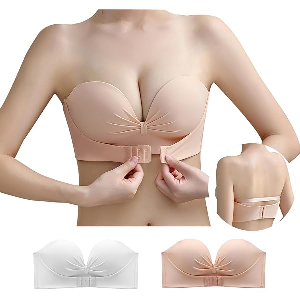 Amazon | [Olabela] ストラップレスブラ 紐なしブラ 高弾性