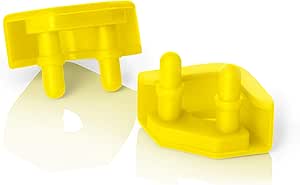 Noctua NA-SAVP5 chromax.yellow, シリコン防振パッド Noctua製 92mm, 80mm ファン対応 (16個入り, イェロー)