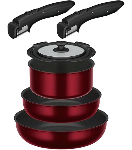 THERMOS 取っ手のとれるフライパン5点セット AA レッド KSA-5A Amazon.co.jp: サーモス デュラブルシリーズ 取っ手のとれる