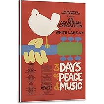 Amazon.co.jp: WOODSTOCK ウッドストック Red ポスター クール