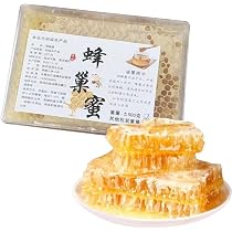 Amazon | 蜂の巣 天然の風味 豊かな口当たり 花の香りが広がる 巣蜜