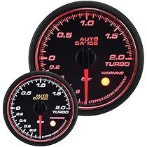 Amazon.co.jp: オートゲージ ブースト計 60mm 458シリーズ 日本製 
