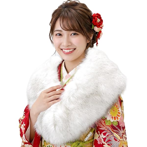 Amazon | [saga fox] ブルーフォックスショール -17- フォックスファー