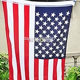 LuxBene(TM)ホット3フィートのX 5フィートアメリカの米国の米国のバナースターストライプポリエステル米国旗＃48116