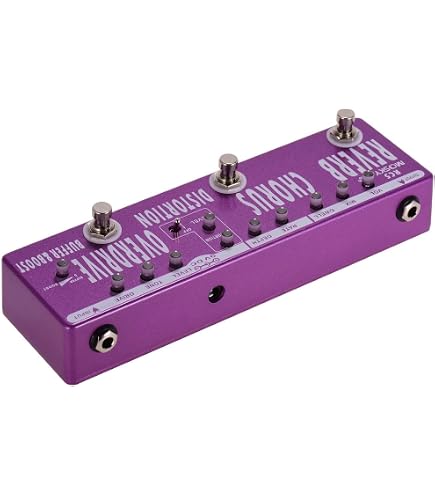 Amazon.co.jp: MOSKY Audio SOL918 5-in-1 マルチエフェクトペダル