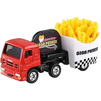 タカラトミー(TAKARA TOMY) 『 トミカ No.55 いすゞ ギガ フライドポテトカー(箱) 』 ミニカー 車 おもちゃ 3歳以上 箱入り 玩具安全基準合格 STマーク認証 TOMICA