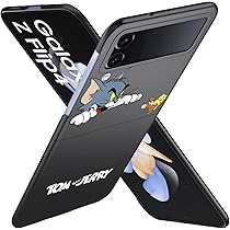 Amazon.co.jp: Galaxy Z Flip4 ケース トムとジェリー