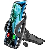 woleyi Phone Holder for Car CD Slot, Universal CD Slot Phone Mount for iPhone 11 Pro Max/11/XS Max/XS/XR/X/8 Plus/8/7 Plus/7/