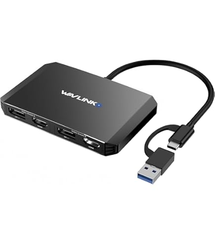Amazon.co.jp: ELECABLE USB 3.0 - デュアルディスプレイポート