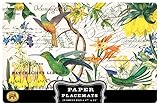 Michel Design Works Paper Placemats, 25-Count, Hummingbird [並行輸入品]