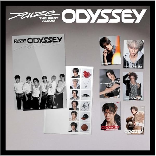 Amazon.co.jp: RIIZE ODYSSEY 1st Album Package 2 Version Set
