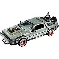Amazon | ウィリー 1/24 BACK TO THE FUTURE III デロリアン 完成品