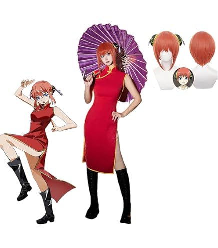 Amazon.co.jp: 銀魂 神楽 傘 コスプレ道具 夜兎族 神威 かさ 布傘 紫