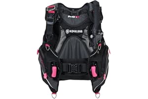 AQUALUNG アクアラング プロHDウーマン BK/PK BCD 女性ダイバー向けのBC ウエイトシステム装備