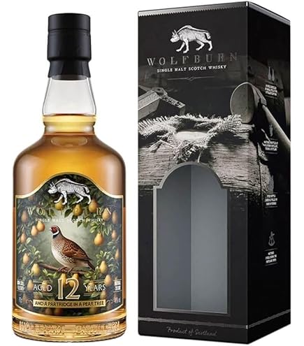 Amazon.co.jp: ウルフバーン 12年 正規品 46度 700ml : 食品・飲料・お酒