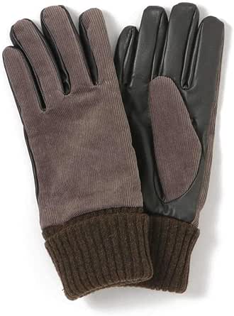 Amazon アーバンリサーチ ドアーズ 手袋 コーデュロイレザーグローブ メンズ Dr07 1js025 Brown One 手袋 通販