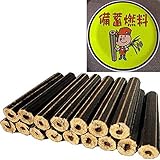 モミガライト　16本　100％もみがら原料の薪　約16ｋｇ　（災害時備蓄燃料兼用）　　〔産地〕長野県