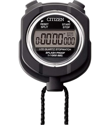 CASIO HS-3C-7JH 2020 Limited Stopwatch – Red & White, 1/100 Sec Accuracy, 10-Hour Meter, Silent Buttons, 3-Year Battery