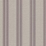 Mirage 2601-20819 Lawrence Stripe Wallpaper, Purple [並行輸入品]