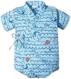 DISNEY・BABY Pixer 甚平グレコ ニモ サックス 80㎝ Y5239