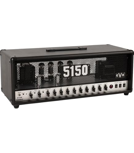 Amazon | EVH 5150 Iconic Series 4X12 Cabinet Black ギター用