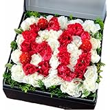 花由 ボックスフラワー hana cube グランデ（大） 黒箱 ザ・ナンバー 生花