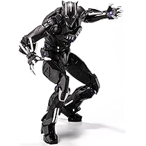 Amazon.co.jp: ファイティングアーマー ブラックパンサー ノンスケール 