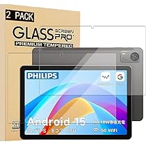 Android15 タブレット 8.68インチ 専用ケース ガラスフィルムセット Amazon.co.jp: 【NSFN】2枚入り BNCF Bpad Mini SE/Bmax I8 Plus