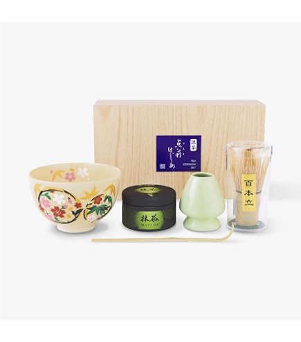 Amazon.co.jp: 【一 保 堂 抹茶 明昔 茶筅 セット】 Ippodo Matcha