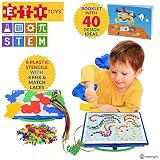 [ETI トイズ]ETI Toys Lace and Pegs Kit for and 368 Piece set for Making Endless Creative Combinations! 