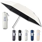 [ムーンバット] urawaza(ウラワザ) 日傘 折りたたみ傘 3秒でたためる傘 晴雨兼用 手開き 無地 親骨55cm 30244 | 遮熱 遮光100 UVカット 形状記憶 畳みやすい 簡単開閉